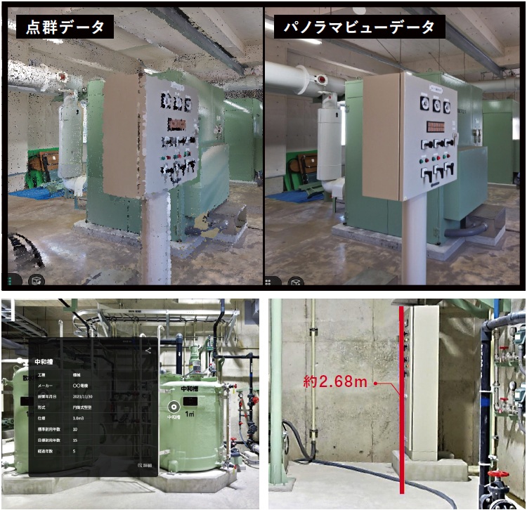 3D表示機能を付加した施設管理ツール